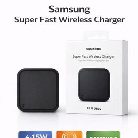 Samsung Wireless Charger – 15W Fast Charging (Pad
