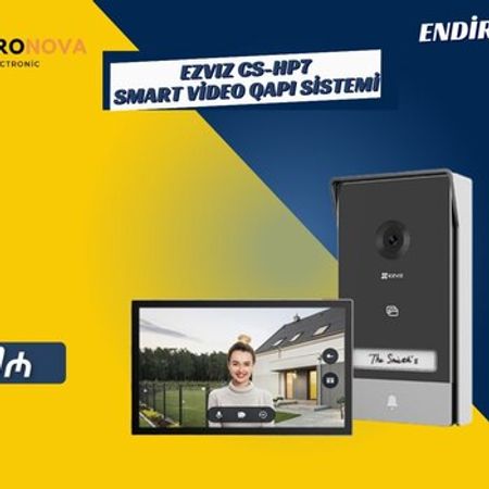 EZVIZ CS-HP7-R105-1W2TFC (3MP) Smart Video Qapı Sistemi