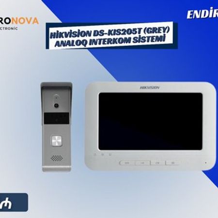 Hikvision DS-KIS205T (Grey) – analoq interkom sistemi