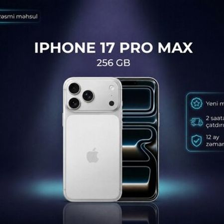 Apple iPhone 17 Pro Max Silver 256GB/12GB