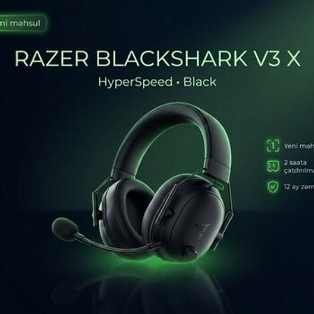 Razer BlackShark V3 X HyperSpeed Oyun Qulaqlığı – Audio və video – ucuztap.az