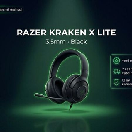 Razer Kraken X Lite oyun qulaqlığı – Audio və video – ucuztap.az