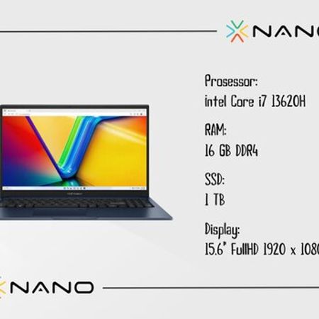 Noutbuk ASUS ViviBook X1502VA-BQ487 90NB10T1-M01B40