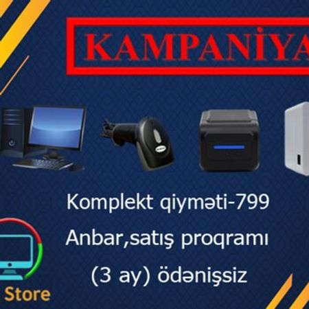 Market barkod kassa proqramı sistemi – Biznes üçün avadanlıq – ucuztap.az