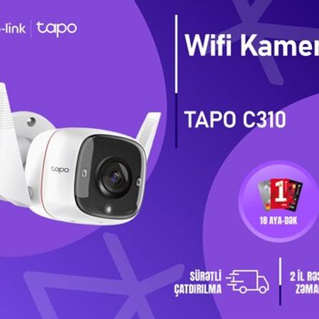 TP-Link Tapo C310 — Wifi Kamera Xarici (3MP)