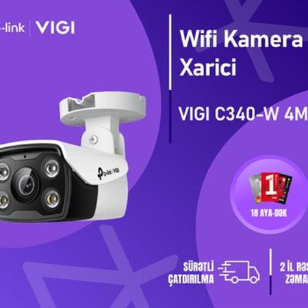 TP-Link VIGI C340-W — Wifi Kamera Xarici (4MP)