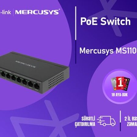 Mercusys MS110CP — PoE Switch
