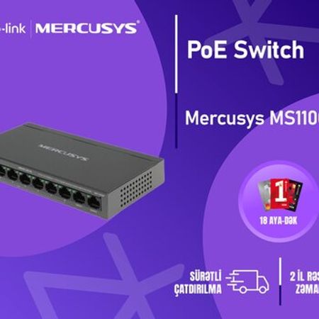 Mercusys MS110CMP — PoE Switch