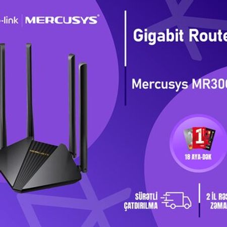 Mercusys MR30G — Gigabit Router