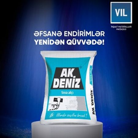 Akdeniz sıva alçı – Təmir və tikinti – ucuztap.az