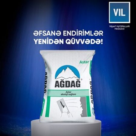 Ağdağ Astar gips və perlit əsaslı astar üzlüyü – Tikinti qarışıqları – ucuztap.az