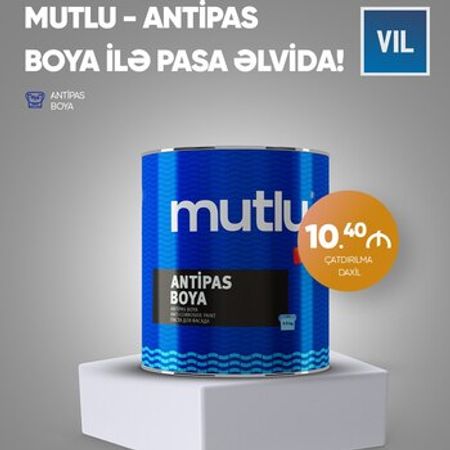 "Mutlu" antipas boya
