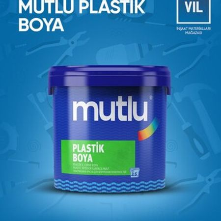 "Mutlu" plastik boya