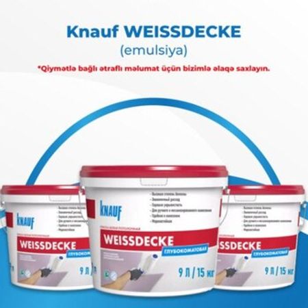 Emulsiya Knauf WEISSDECKE – Digər – ucuztap.az