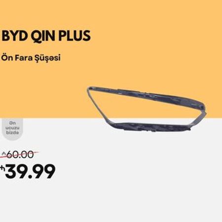 BYD Qin Plus ön fara şüşəsi