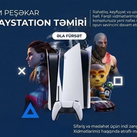 Playsatation servis – Oyunlar, pultlar və proqramlar – ucuztap.az