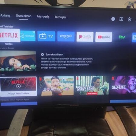 Shivaki TV smart model 109 ekran