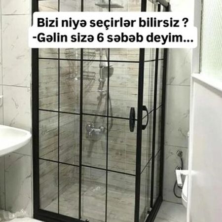 Duş kabinası sifarişi
