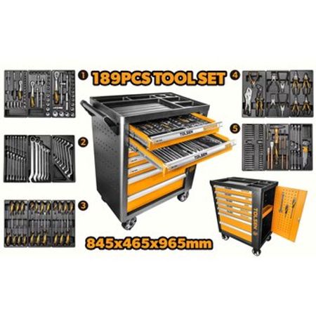 Alət arabası 189 parça