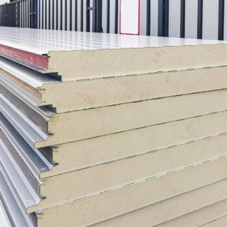 Divar üçün sendvic panel 100mm