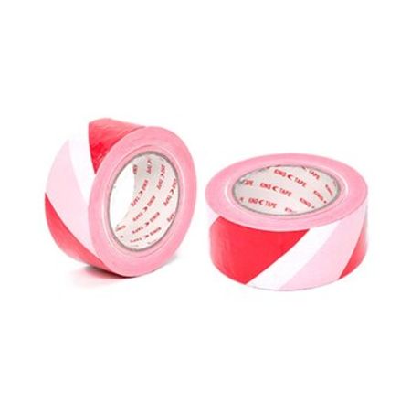 Sərhəd lenti BT18, 50 mm x 200 m, qırmızı/ağ