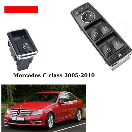 Mercedes C class üçün şüşə qaldıran knopka blok satılır