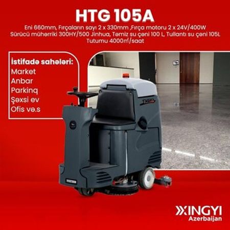 Döşəmə yuyan avadanlıq "HTG 105A"