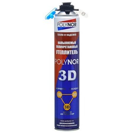 Püskürtmə köpük istilik izolyasiya Polynor 3D – İzolyasiya materialları – ucuztap.az