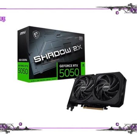 Video kart MSI RTX 5050 8GB SHADOW – Masaüstü kompüterlər – ucuztap.az