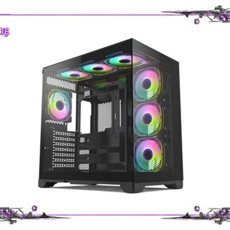 CASE GAMING GAMEON 420A RGB Black