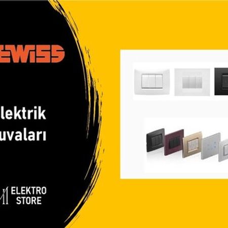 "Gewiss" elektrik düyməsi