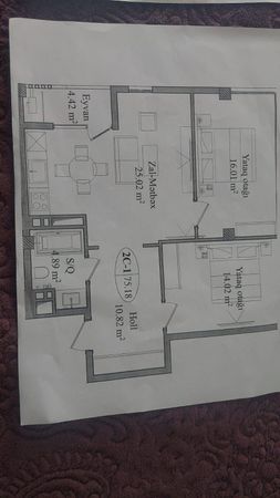 3 otaqlı mənzil, 80 m², Şərifzadə küç., Bakı