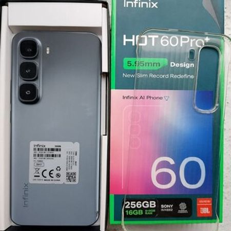 Infinix Hot 60 Pro+ Sleek Black 256GB/8GB – Digər – ucuztap.az