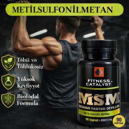 Fitness Catalyst MSM Kapsulu – İdman və asudə – ucuztap.az