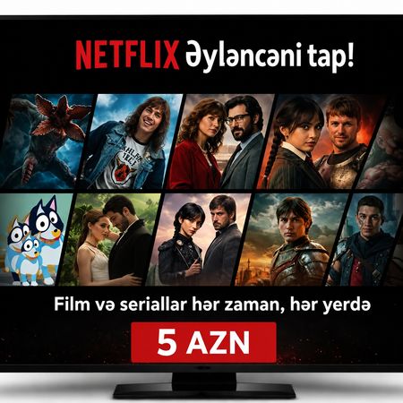 Netflix Premium 4K Proqramı – Oyunlar, pultlar və proqramlar – ucuztap.az