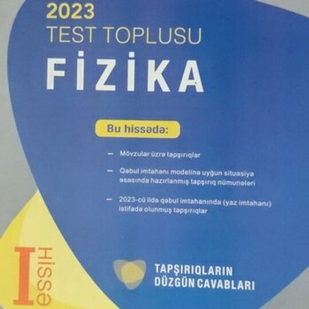 Test Toplusu Fizika 1ci Hissə – Azərbaycan – ucuztap.az