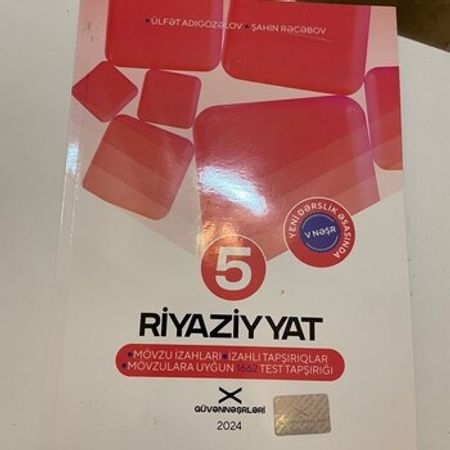 Riyaziyyat 5 Tapşırıqları Güven Nəşriyyat – Kitablar – ucuztap.az