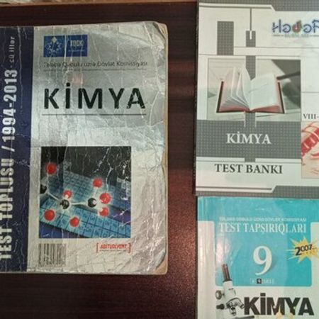 Test Topluları Kimya – Kitablar – ucuztap.az