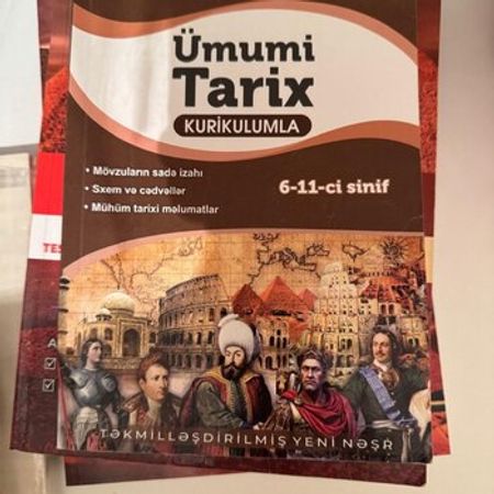 Anar İsayev- Ümumi Tarix – Kitablar – ucuztap.az