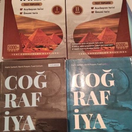 Tarix Anar İsayev Testləri/Coğrafiya Güvən – Kitablar – ucuztap.az