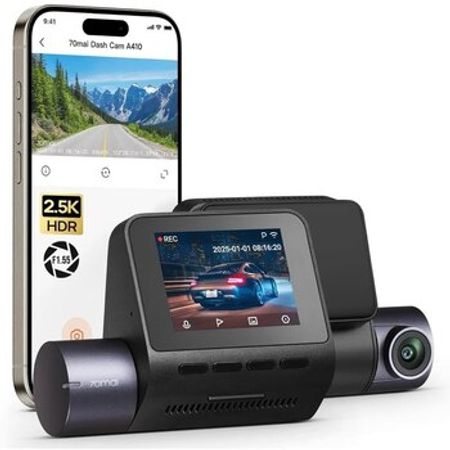 Xiaomi 70Mai A410 2.5K Ultra HD GPS WiFi SET – Videoqeydiyyatçılar – ucuztap.az