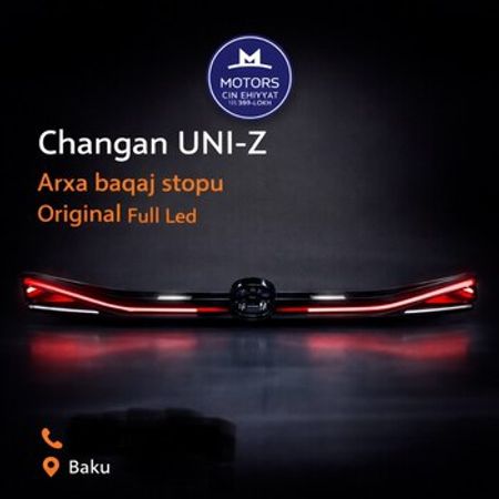 Changan UNI-Z LED Baqaj Stop Işığı – Ehtiyat hissələri – ucuztap.az