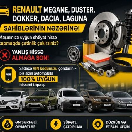 Renault Ehtiyat Hissələri – Ehtiyat hissələri – ucuztap.az