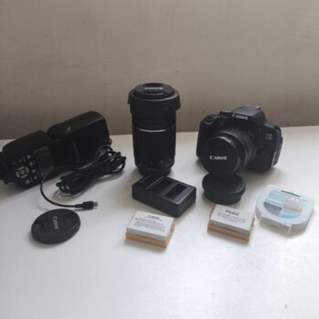 Fotoaparat Canon EOS 650D Full Kit – Azərbaycan – ucuztap.az