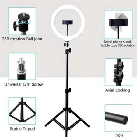 Tripod 360 Dönən Rinq Işıqlı – Azərbaycan – ucuztap.az