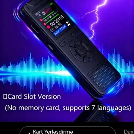 Səs Yazan Diktofon – Audio və video – ucuztap.az