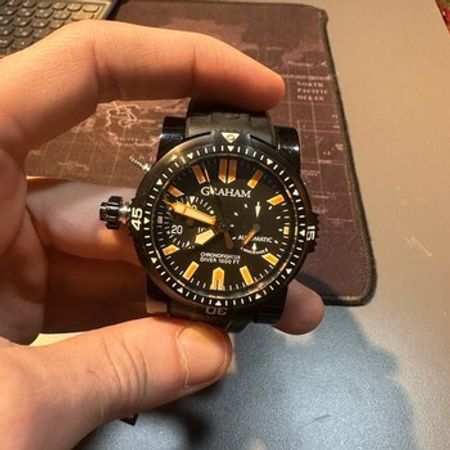 Graham Chronofighter Diver Automatic Qol Saatı – Saatlar – ucuztap.az