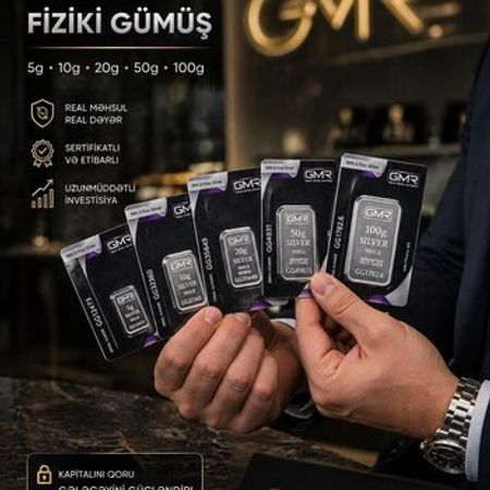 Gumus Külçələr Sertifikatlı – Zərgərlik məmulatları – ucuztap.az