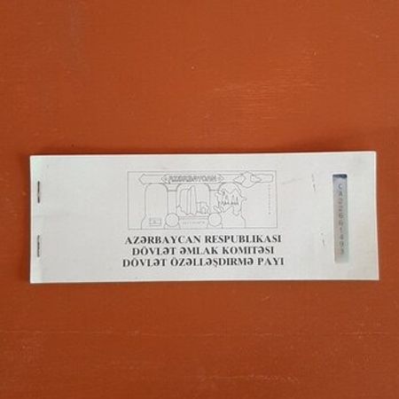 Özəlləşdirmə Payı Və Çeki – Kolleksiya – ucuztap.az