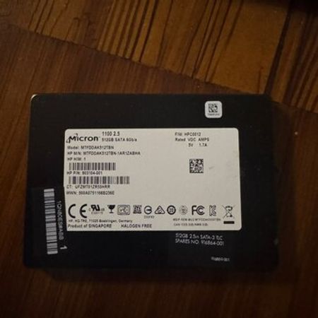 SSD Micron 512GB – Komponentlər və monitorlar – ucuztap.az